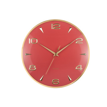 Nástenné hodiny Karlsson KA6017RD, 41cm